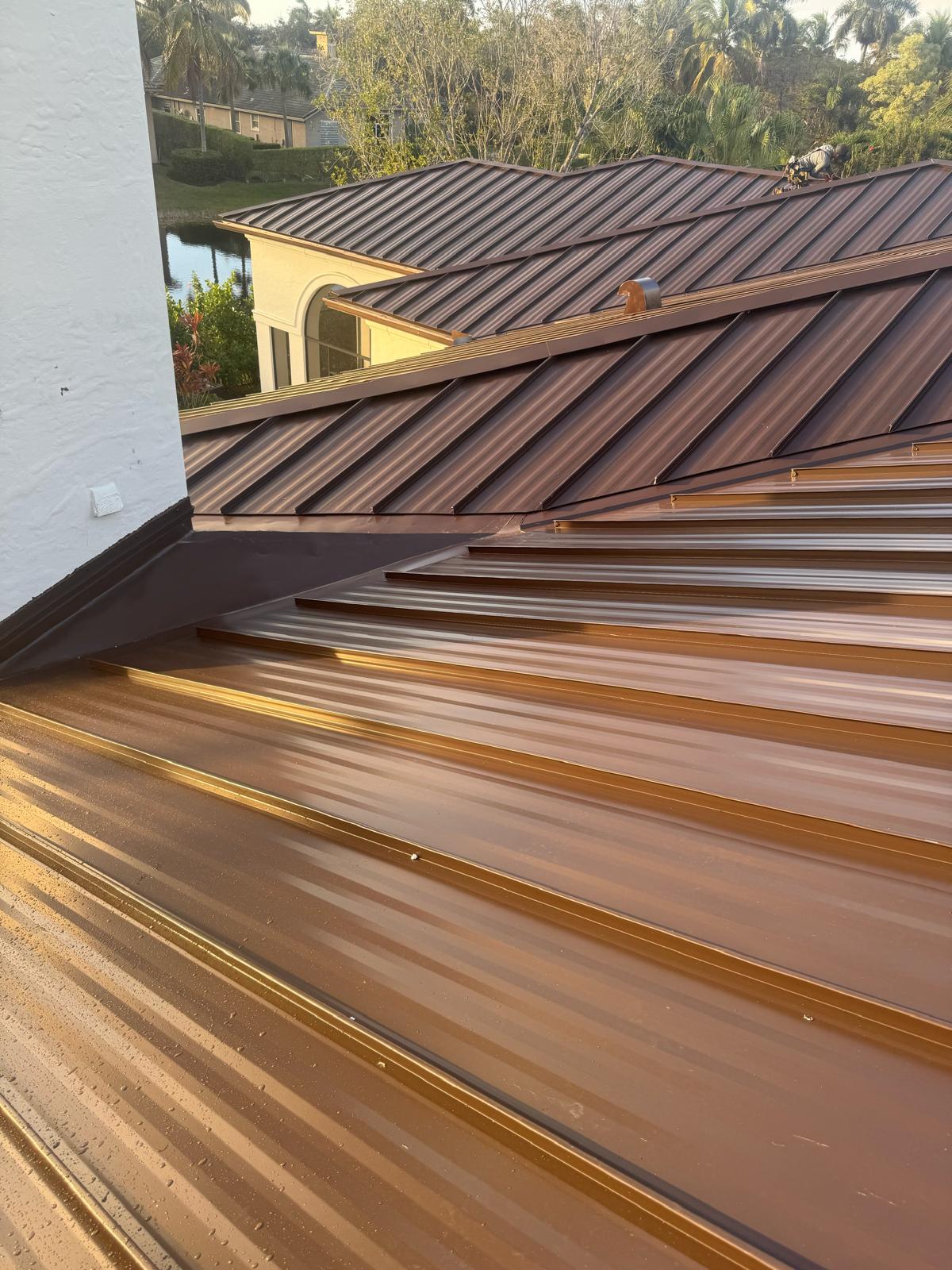Metal roofing