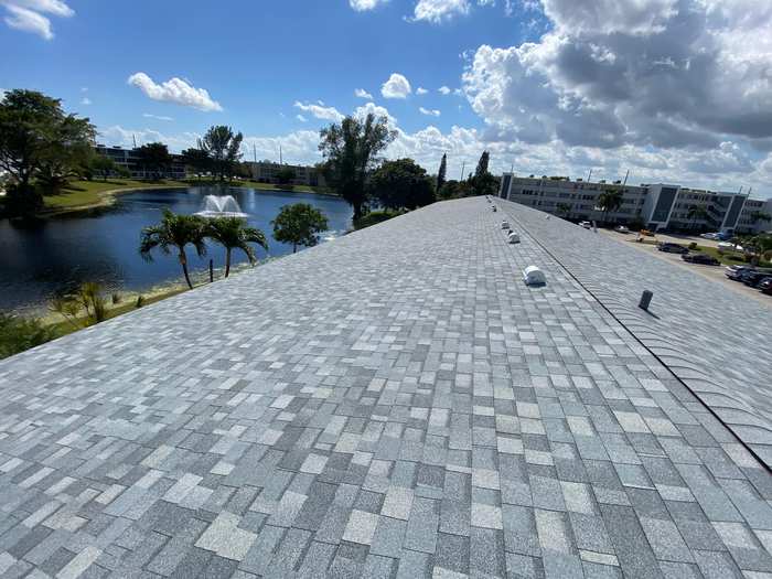 Shingle roofing