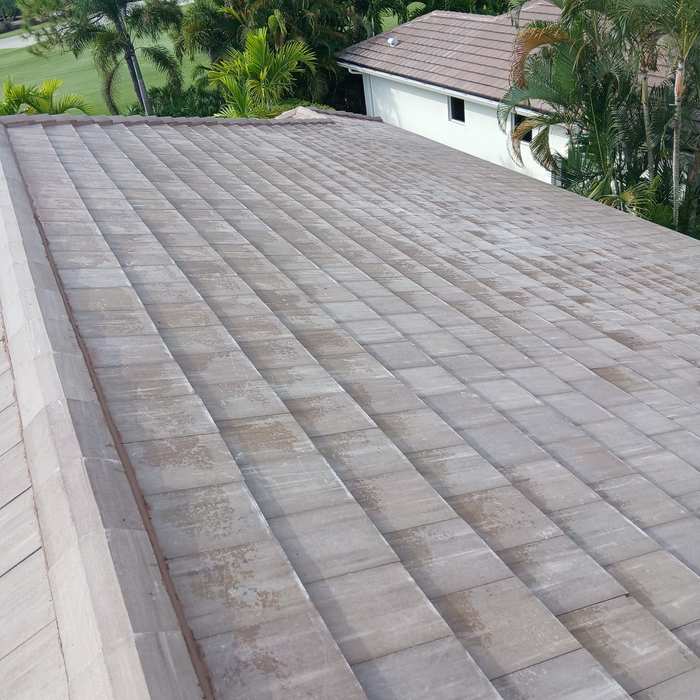 Tile roofing