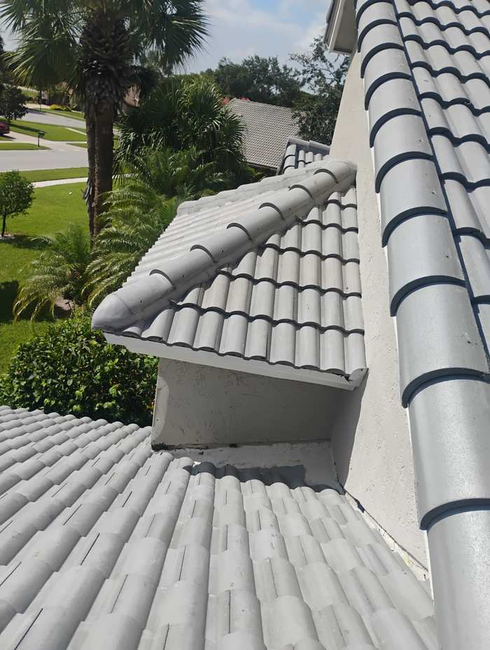 Tile roofing