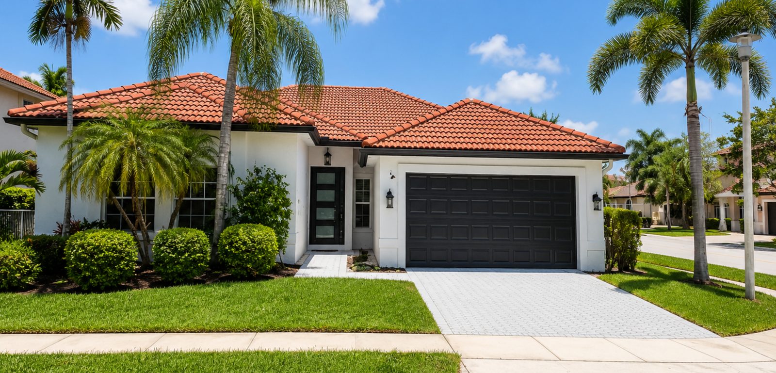 A SilverLakes home with tile roofing in Pembroke Pines