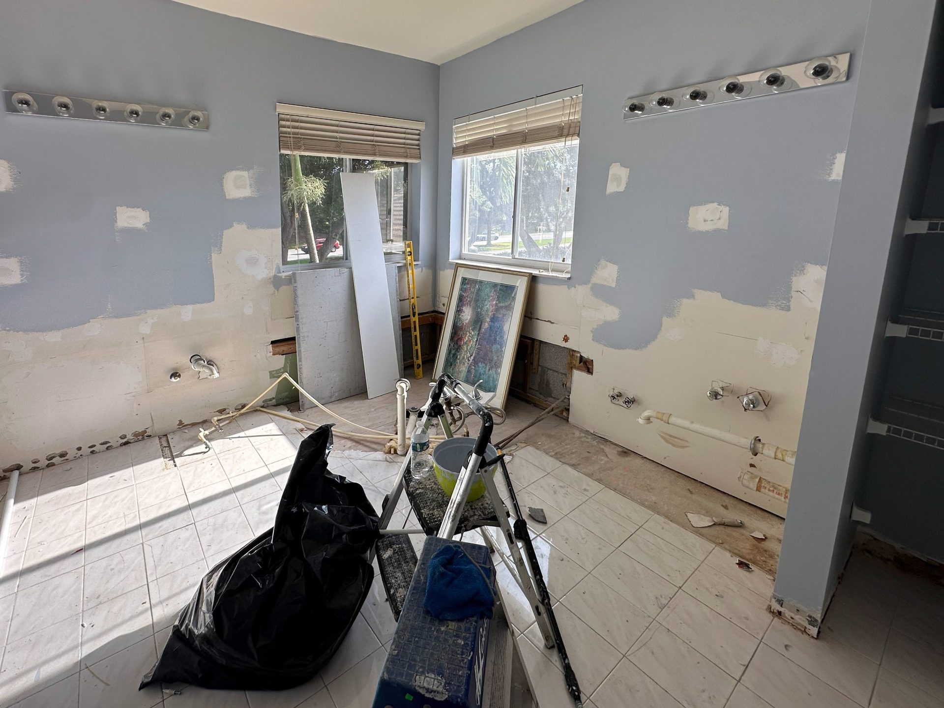 Bathroom before