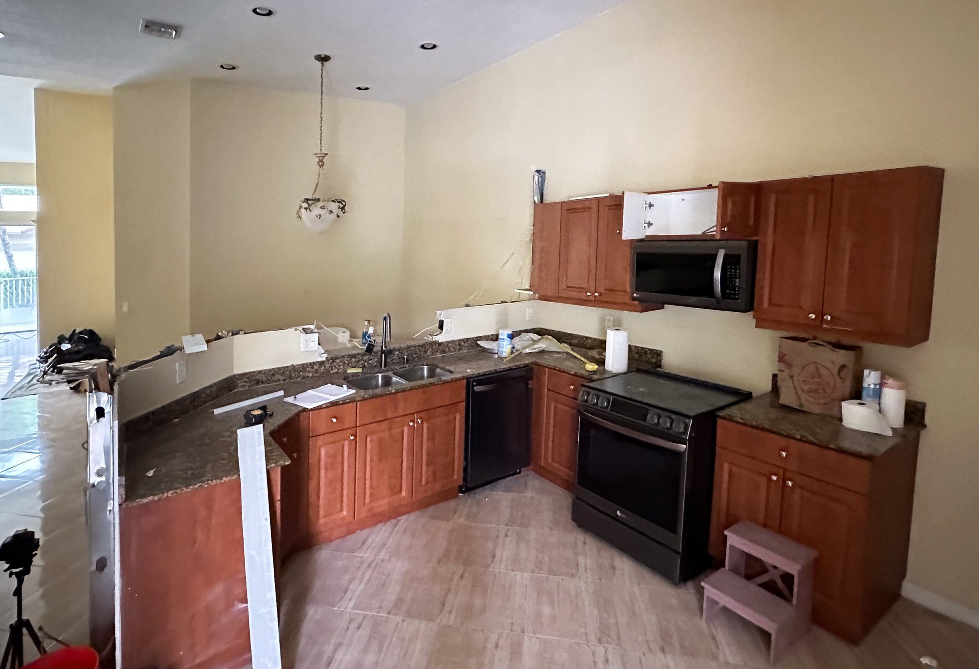 Kitchen before