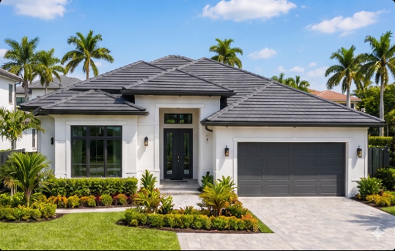 South Florida home with financed new roof