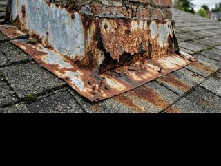 Deteriorated Flashing