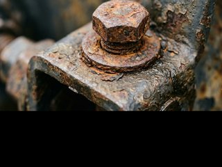 Corroded Metal Components