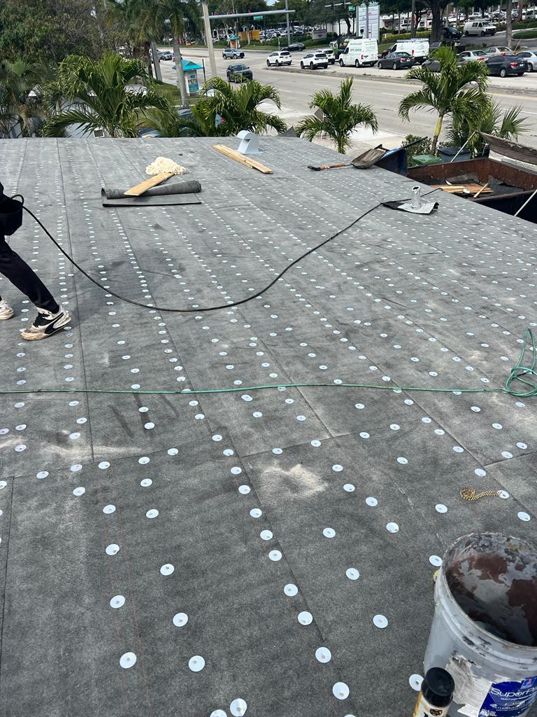 Retail Center Re-Roof