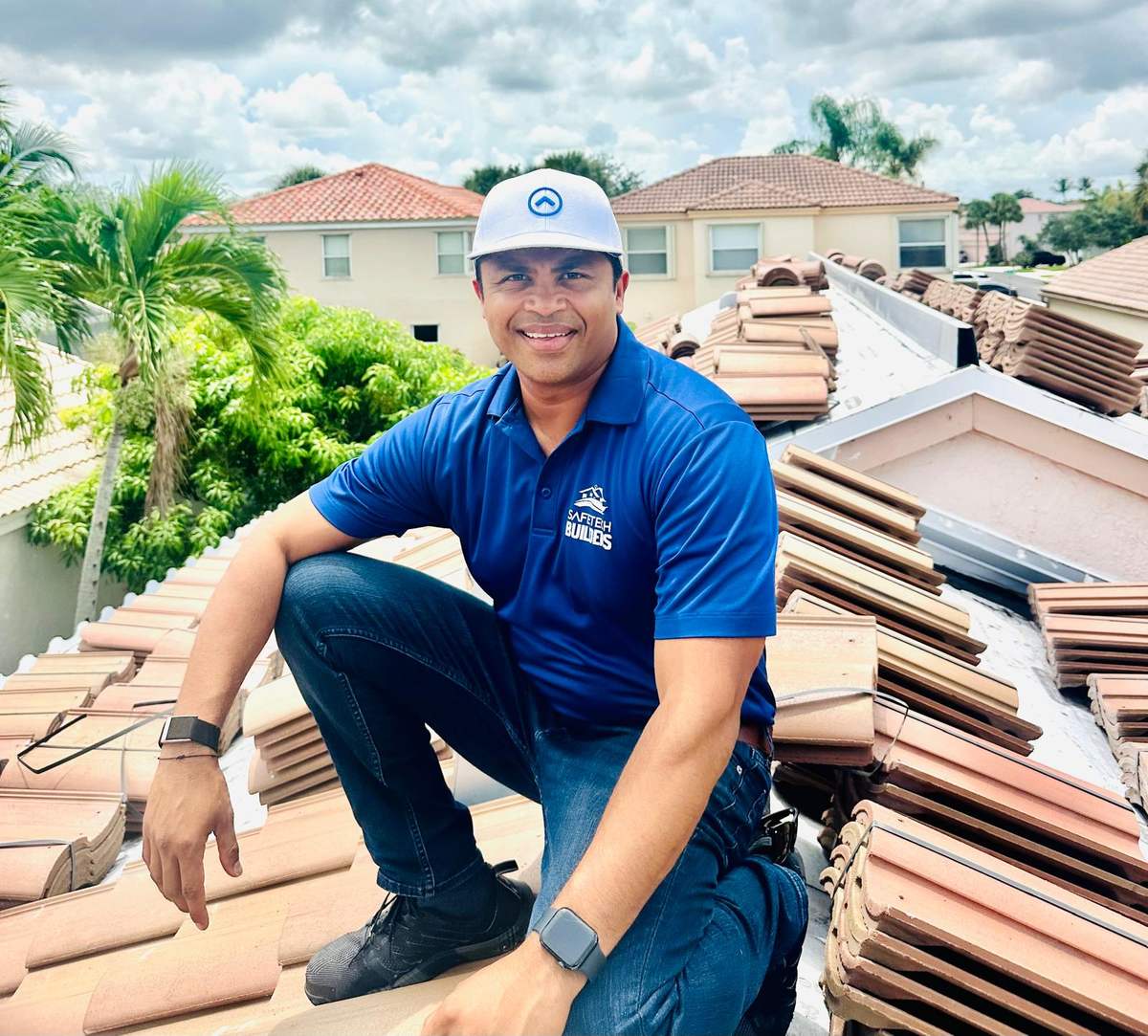 Roshy Rajan, founder of Safetech Roofing and Windows