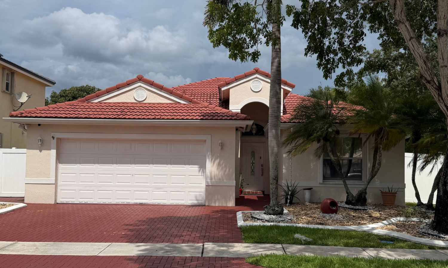 Encantada home with a barrel tile roof still well inside its service life