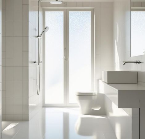 Natural Light Integration for Bathroom