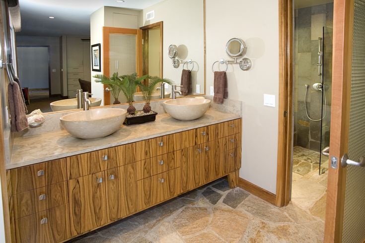 Bathroom Natural Materials Vanities