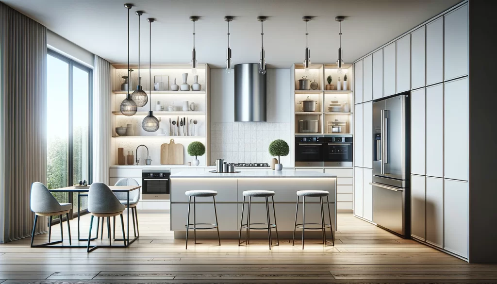  Kitchen Integrated Smart Technology