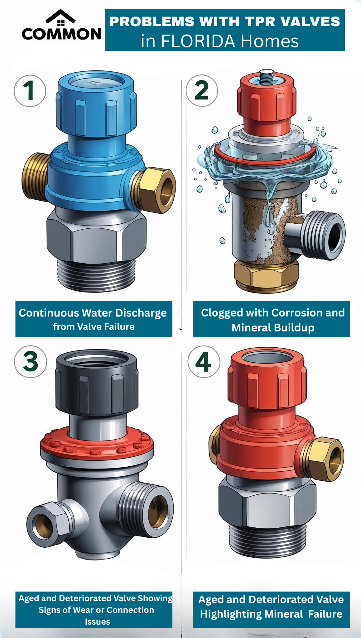 Water Heater Valve Repairs