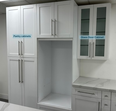 Tall-Standing Kitchen Cabinets